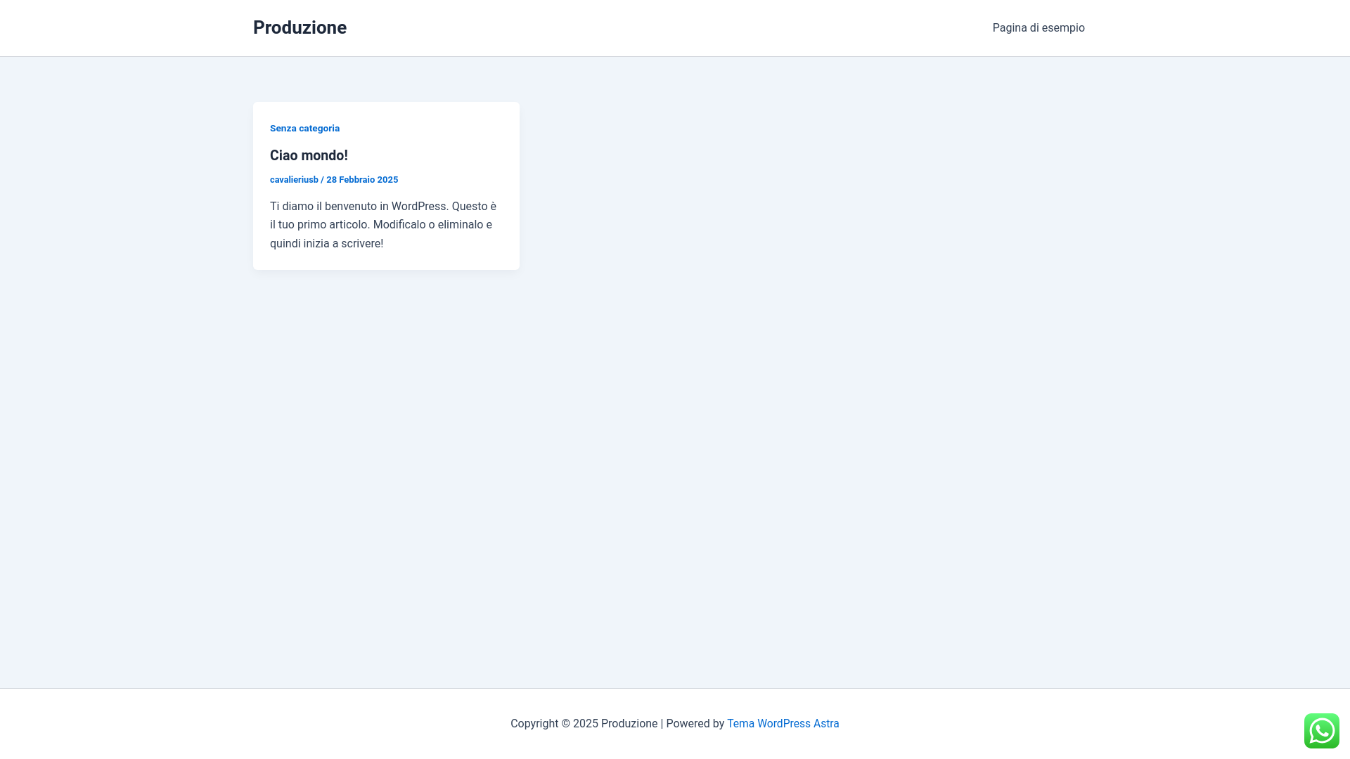 website screenshot of https://ecoimpiantisrls.com/