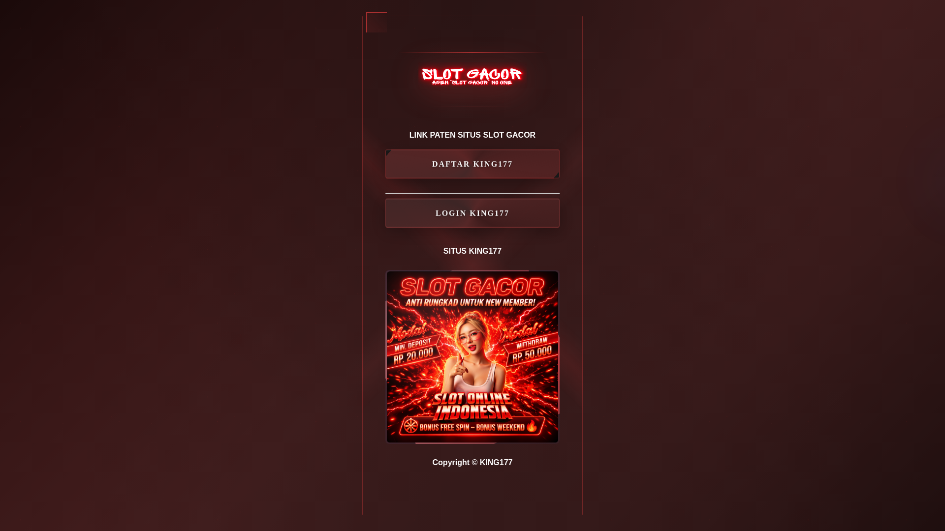 website screenshot of https://king177-health.pages.dev/