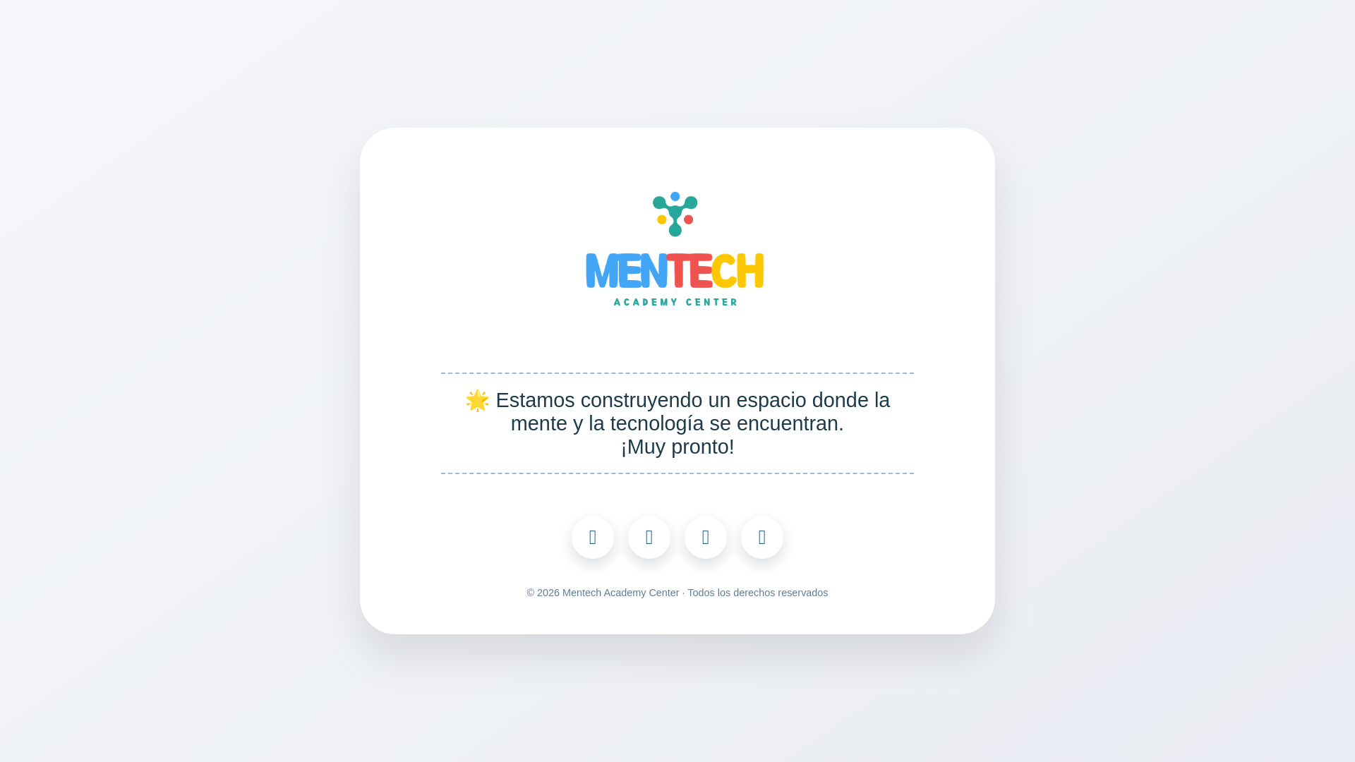 website screenshot of https://mentech.com.do