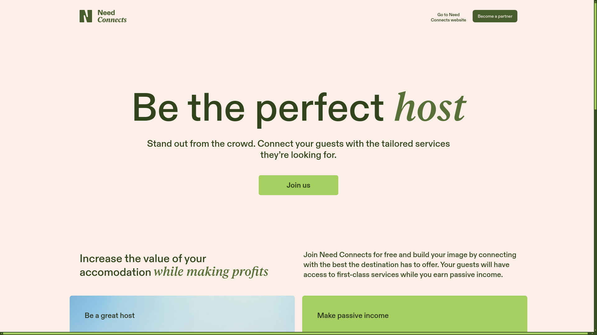 website screenshot of https://needapp-ambasador-stage.pages.dev/