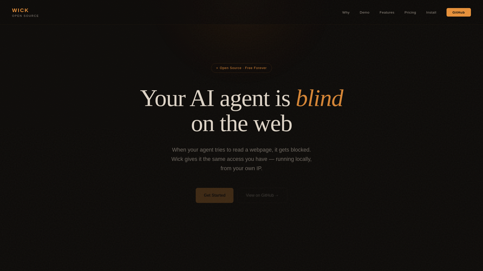 website screenshot of https://wickproject.pages.dev/