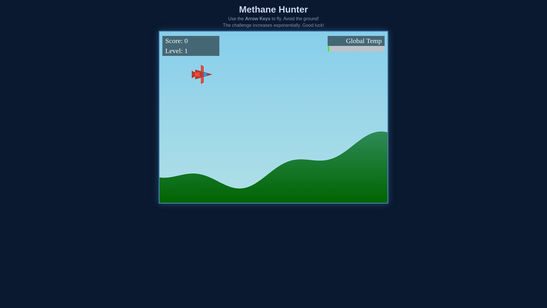 website screenshot of https://methane-hunter.pages.dev/