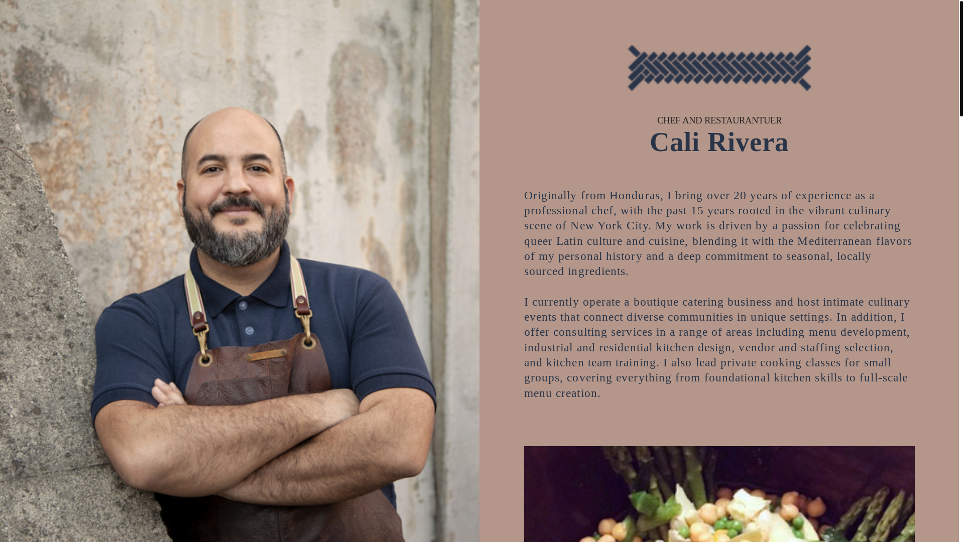 website screenshot of https://cali-cooks.com/