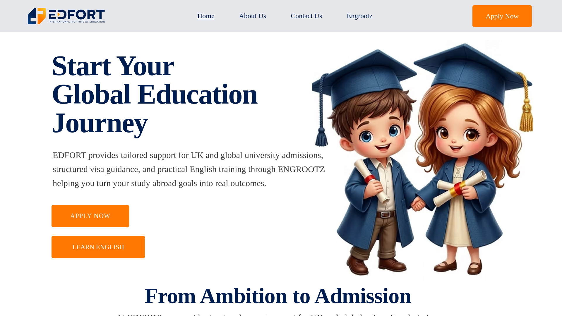 website screenshot of https://edforteducation.com