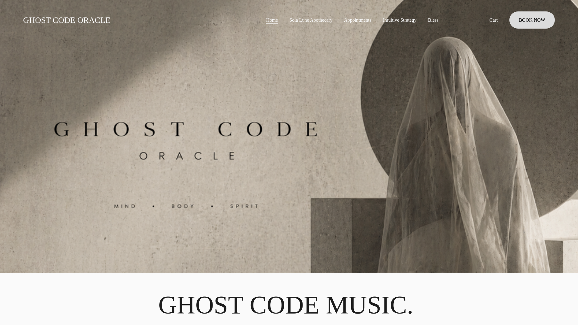 website screenshot of https://solaluneapothecary.com/