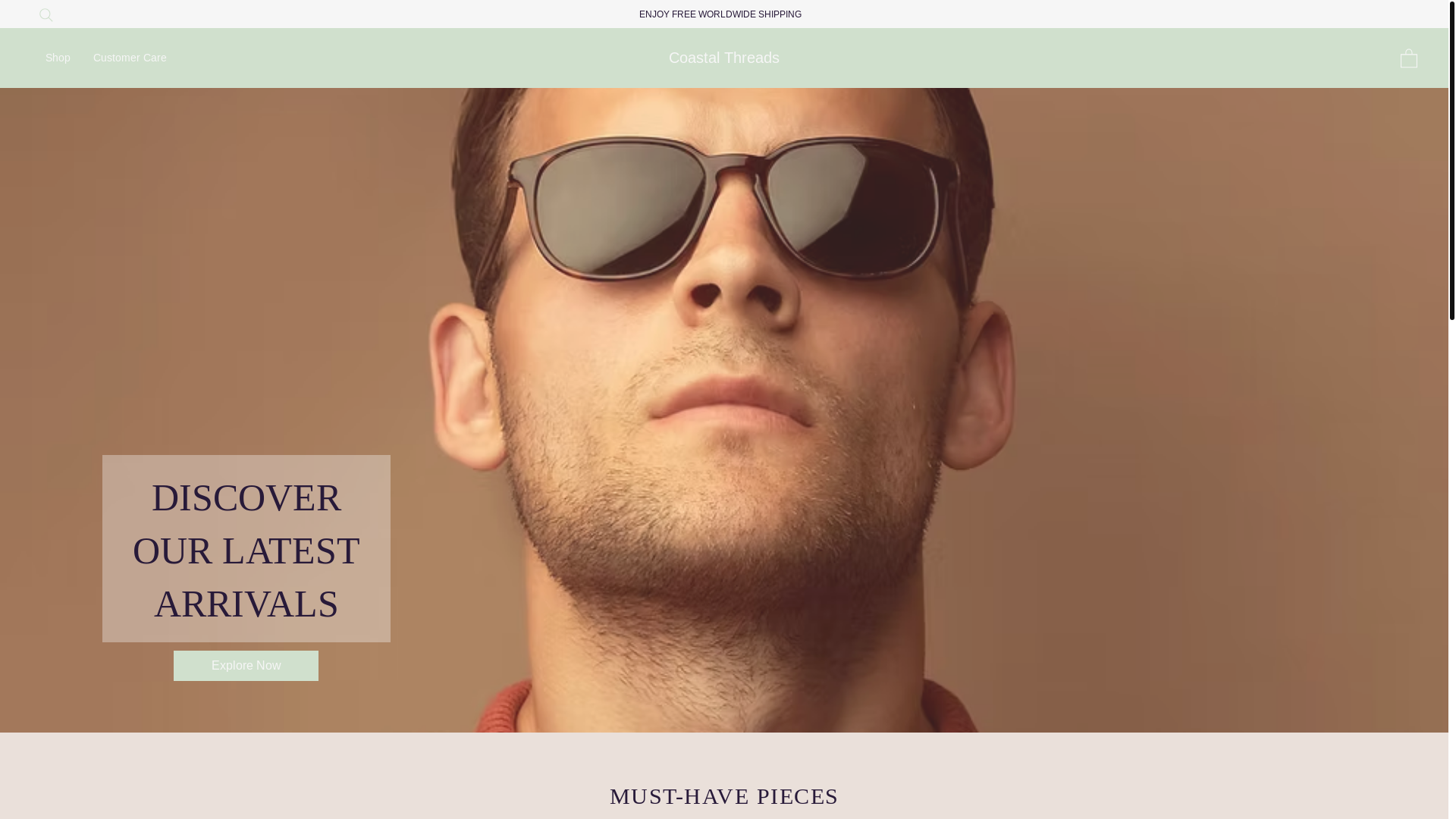 website screenshot of https://threadsbeets.com/