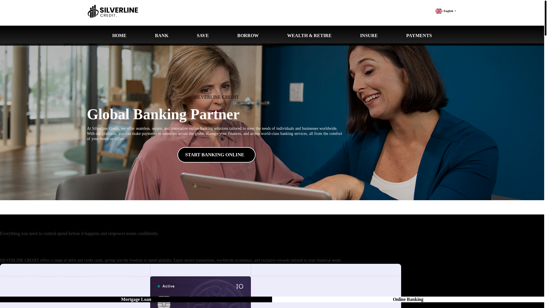 website screenshot of https://silverlinecrd.com/