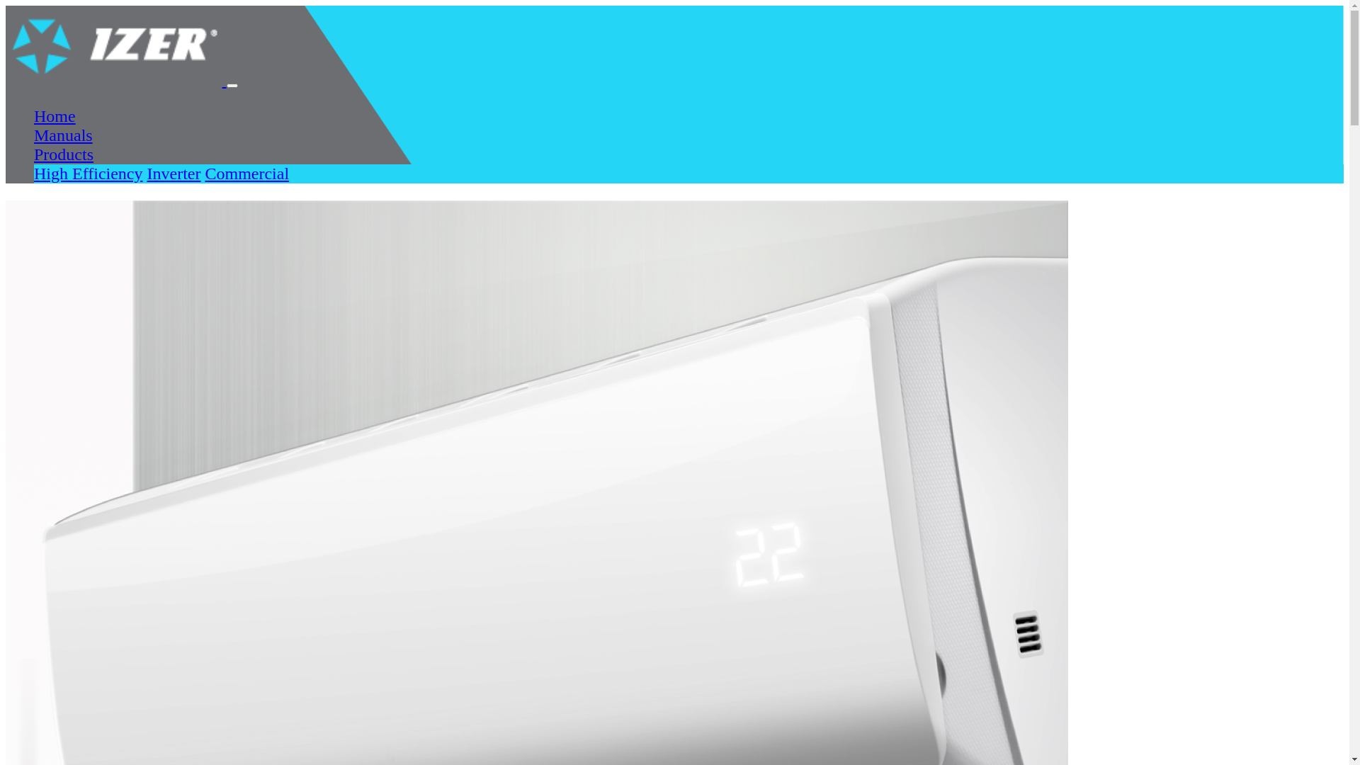 website screenshot of https://izerhvac.com/
