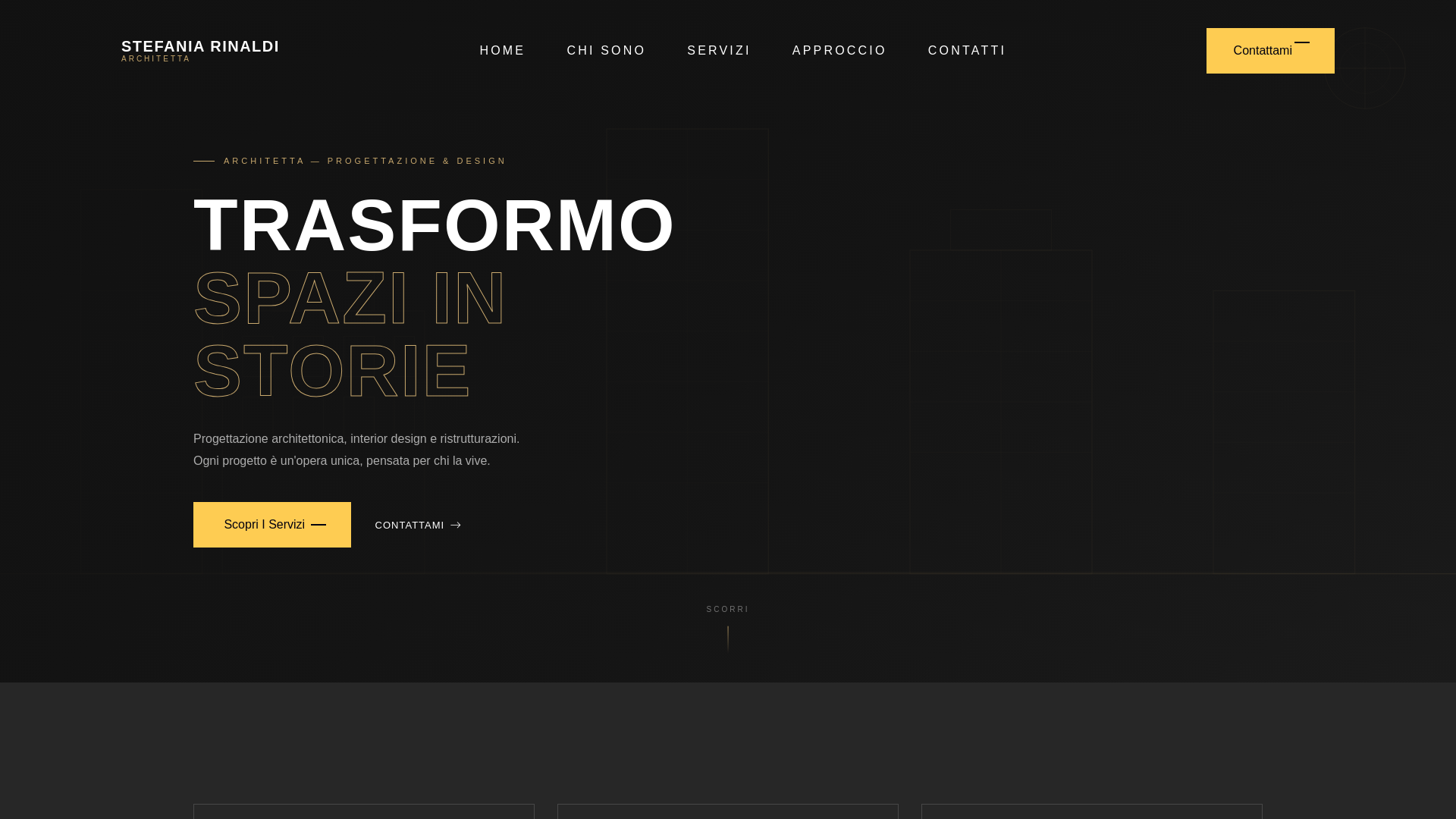 website screenshot of https://stefaniarinaldi.it/