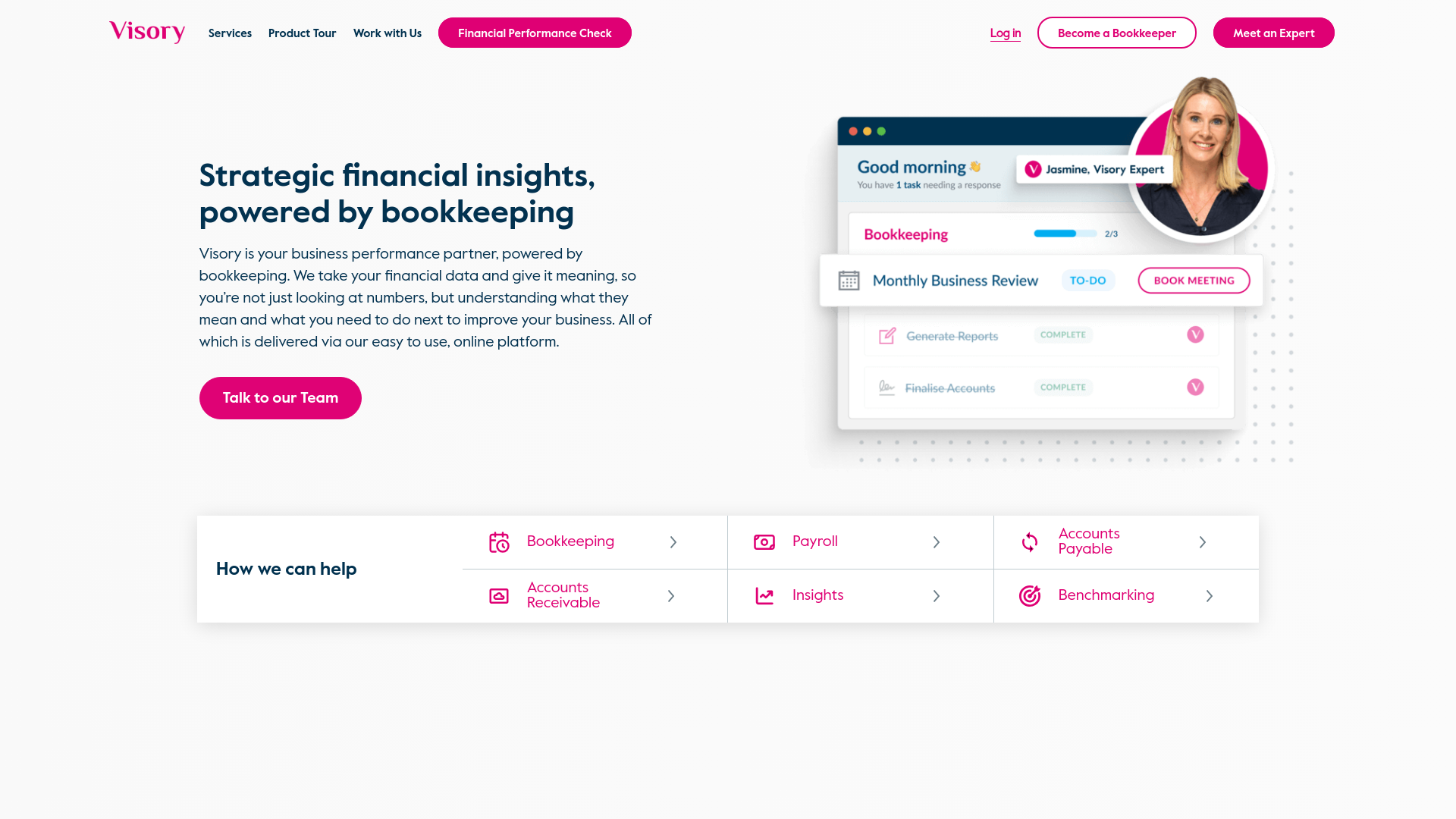 website screenshot of https://livevisory.co/