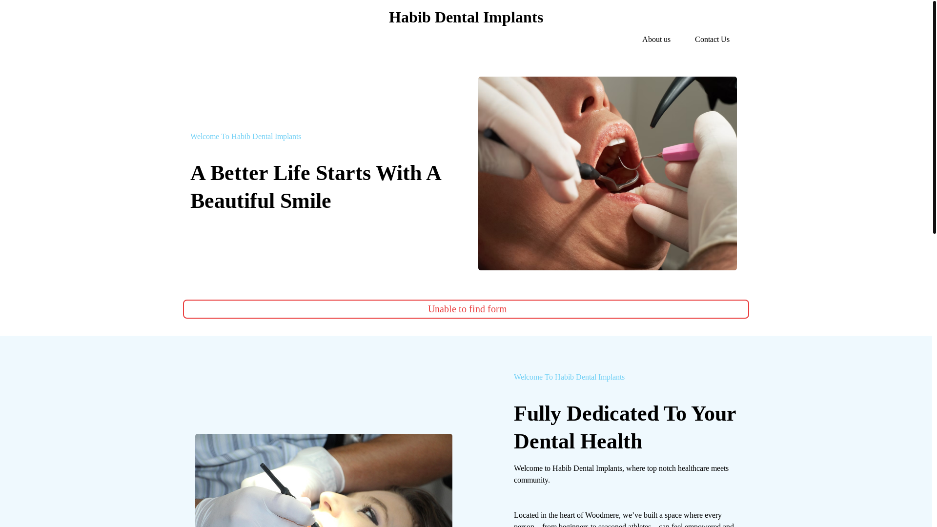 website screenshot of https://habibdentalimplantny.com/