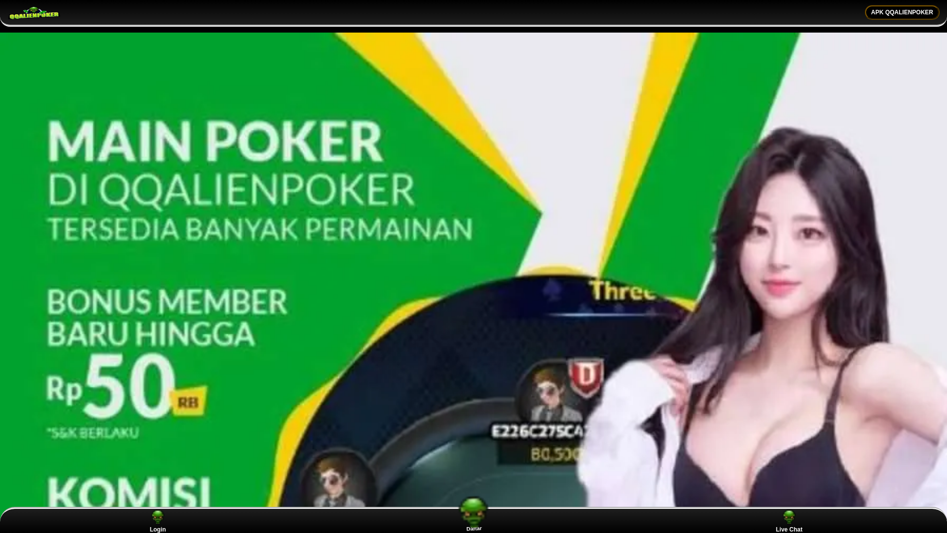 website screenshot of https://prajurit-pengpeng-x-alien-terbang.pages.dev/