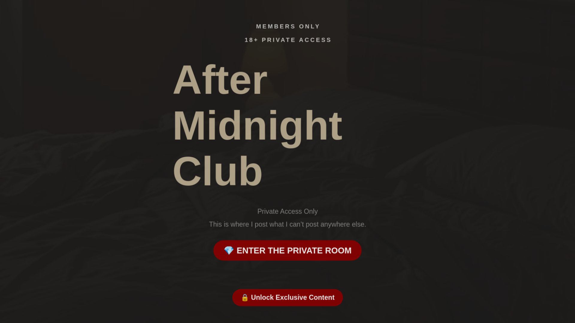 website screenshot of https://aftermidnightclub.live/