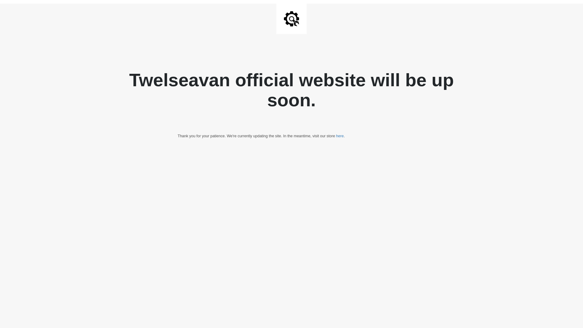 website screenshot of https://twelseavan.org/