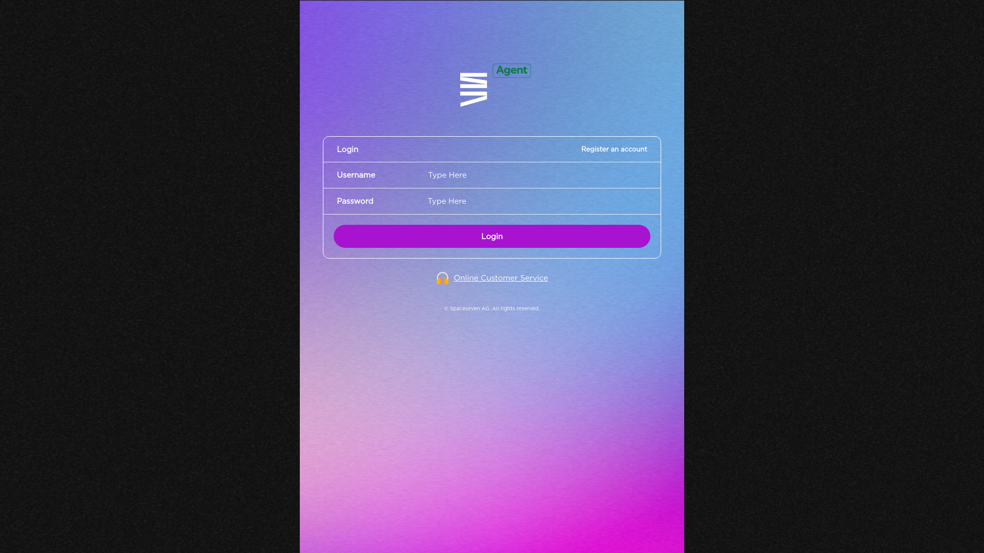 website screenshot of https://spacesevens.com/