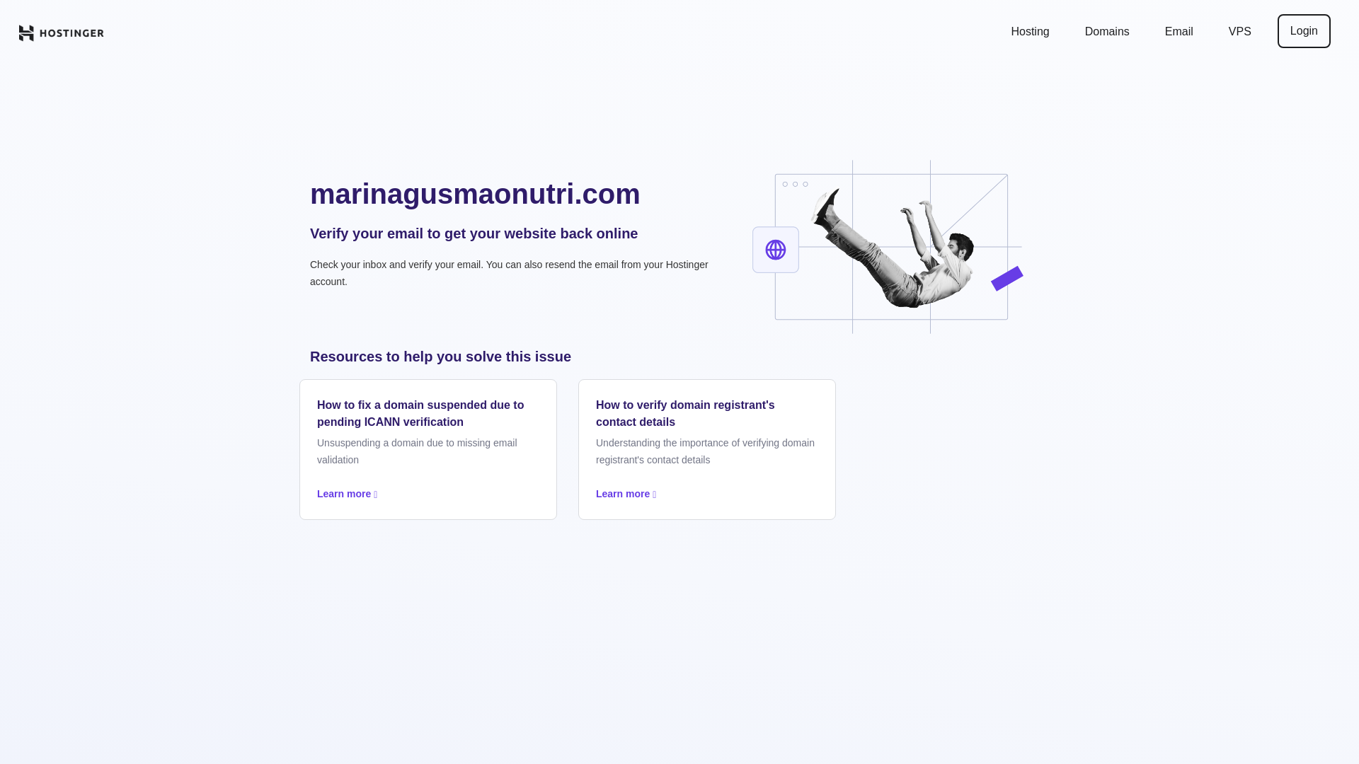 website screenshot of https://marinagusmaonutri.com/