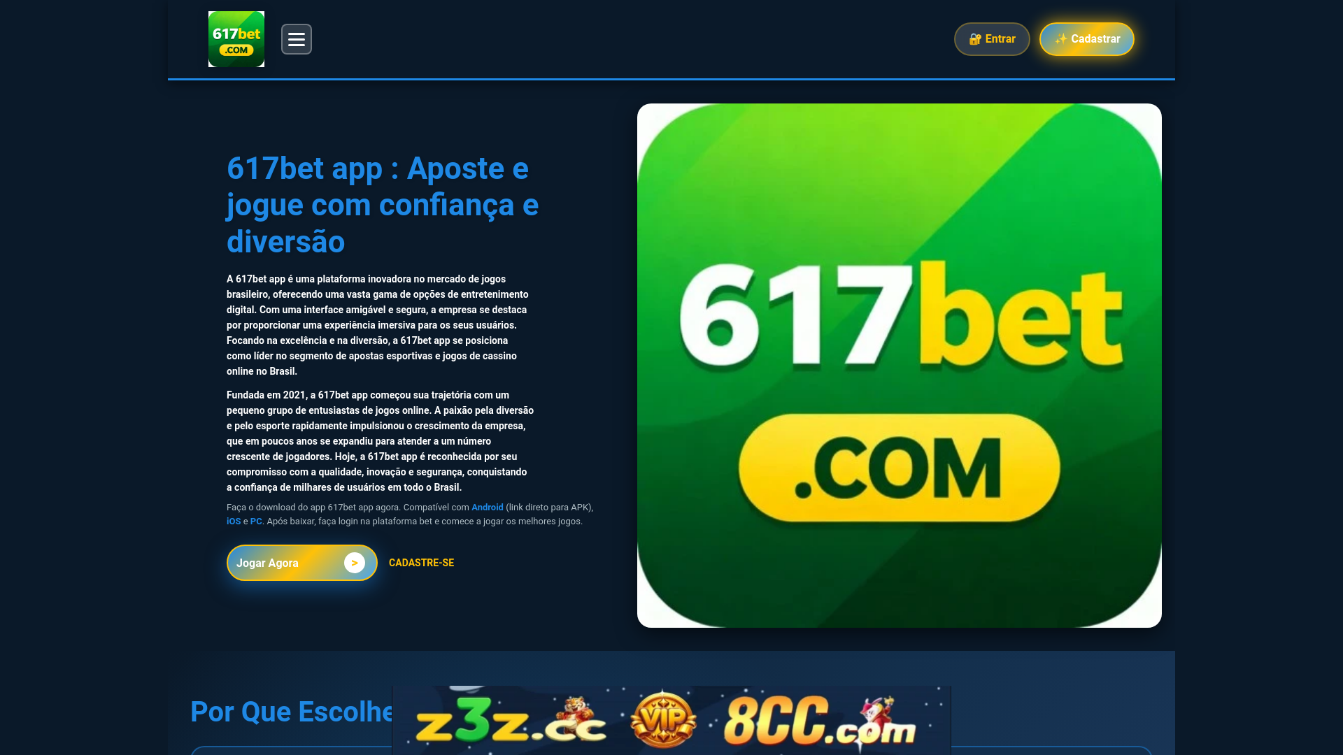 website screenshot of https://617betsv.com/