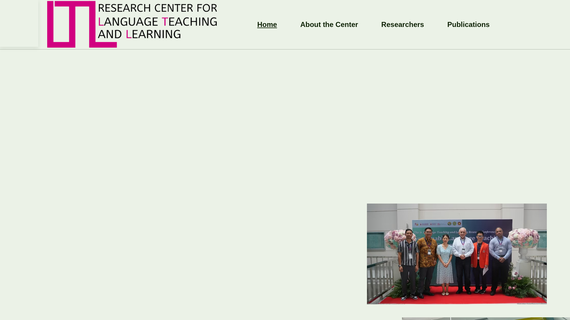 website screenshot of https://centerforltl.com/