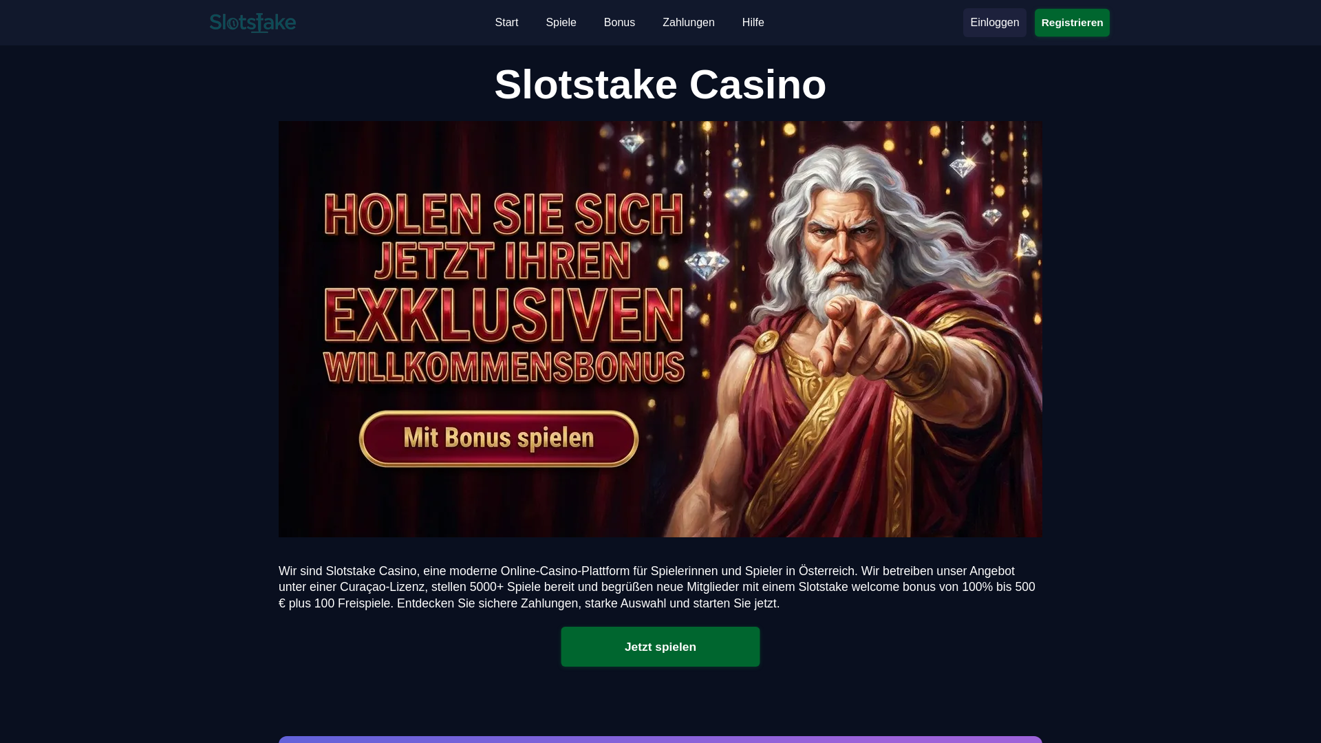 website screenshot of https://slotstake-at-68635.pages.dev/