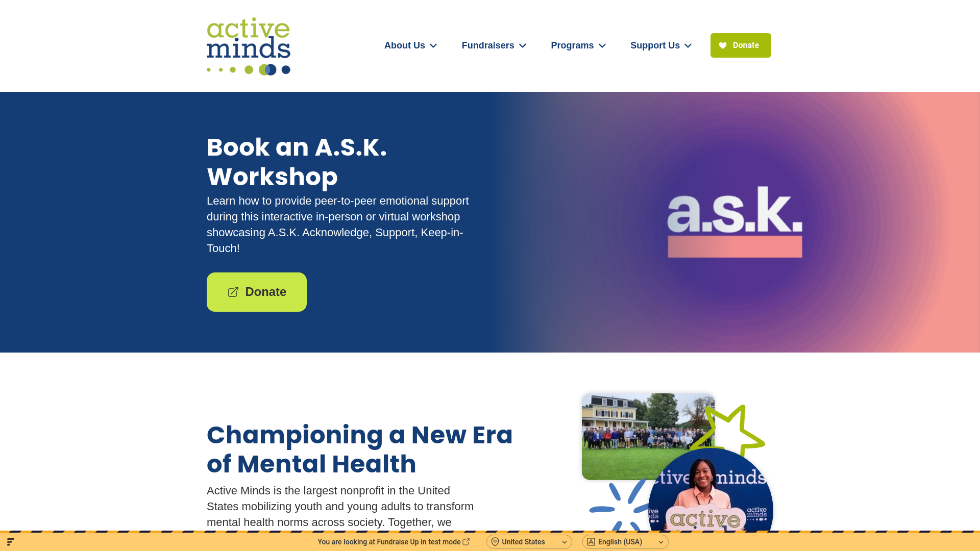 website screenshot of https://fru-demo-activeminds.pages.dev/