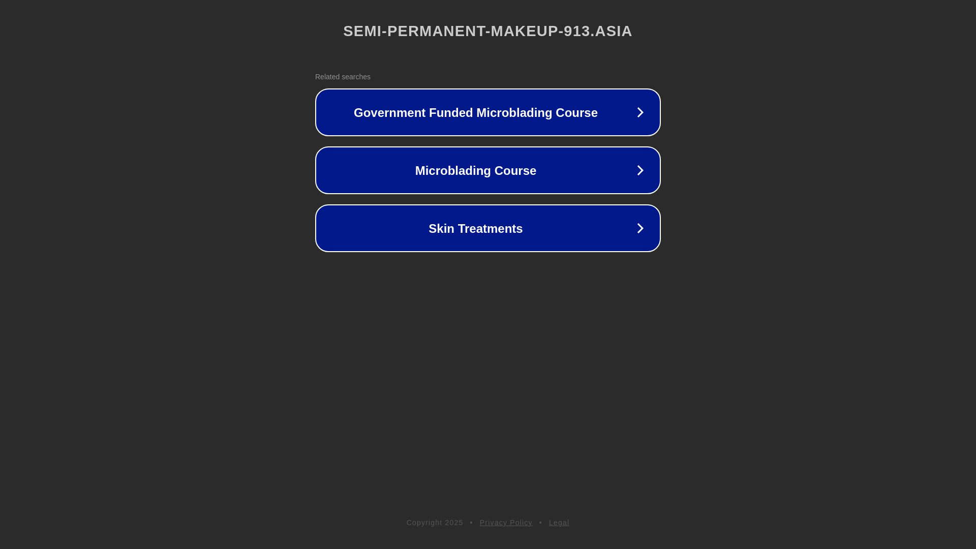website screenshot of https://semi-permanent-makeup-913.asia/