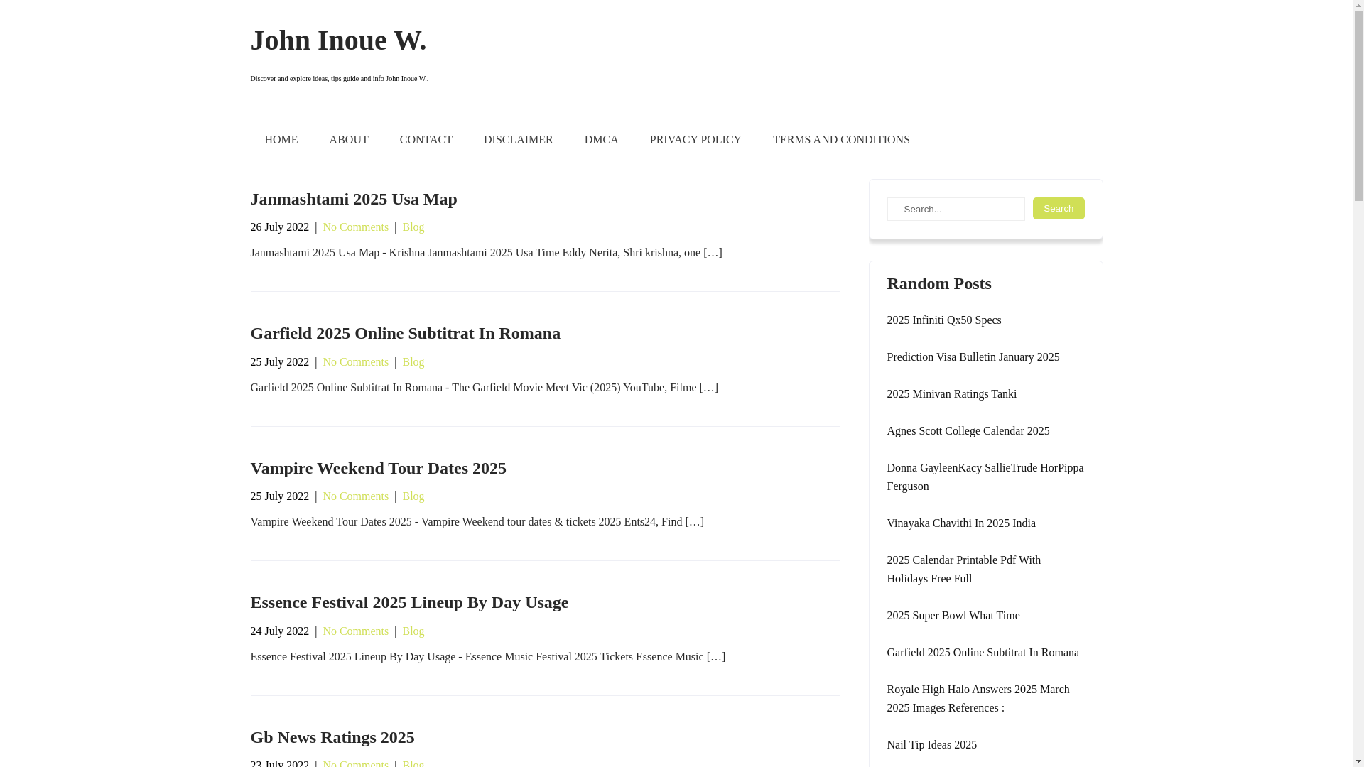 website screenshot of https://johninouew.pages.dev/