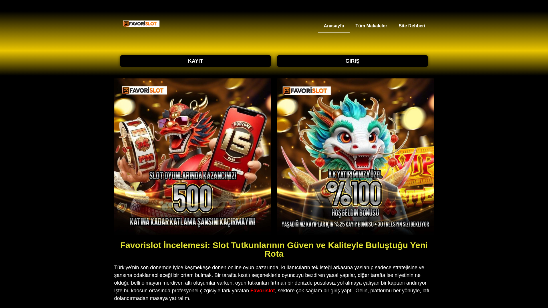 website screenshot of https://favorislottrk.com/