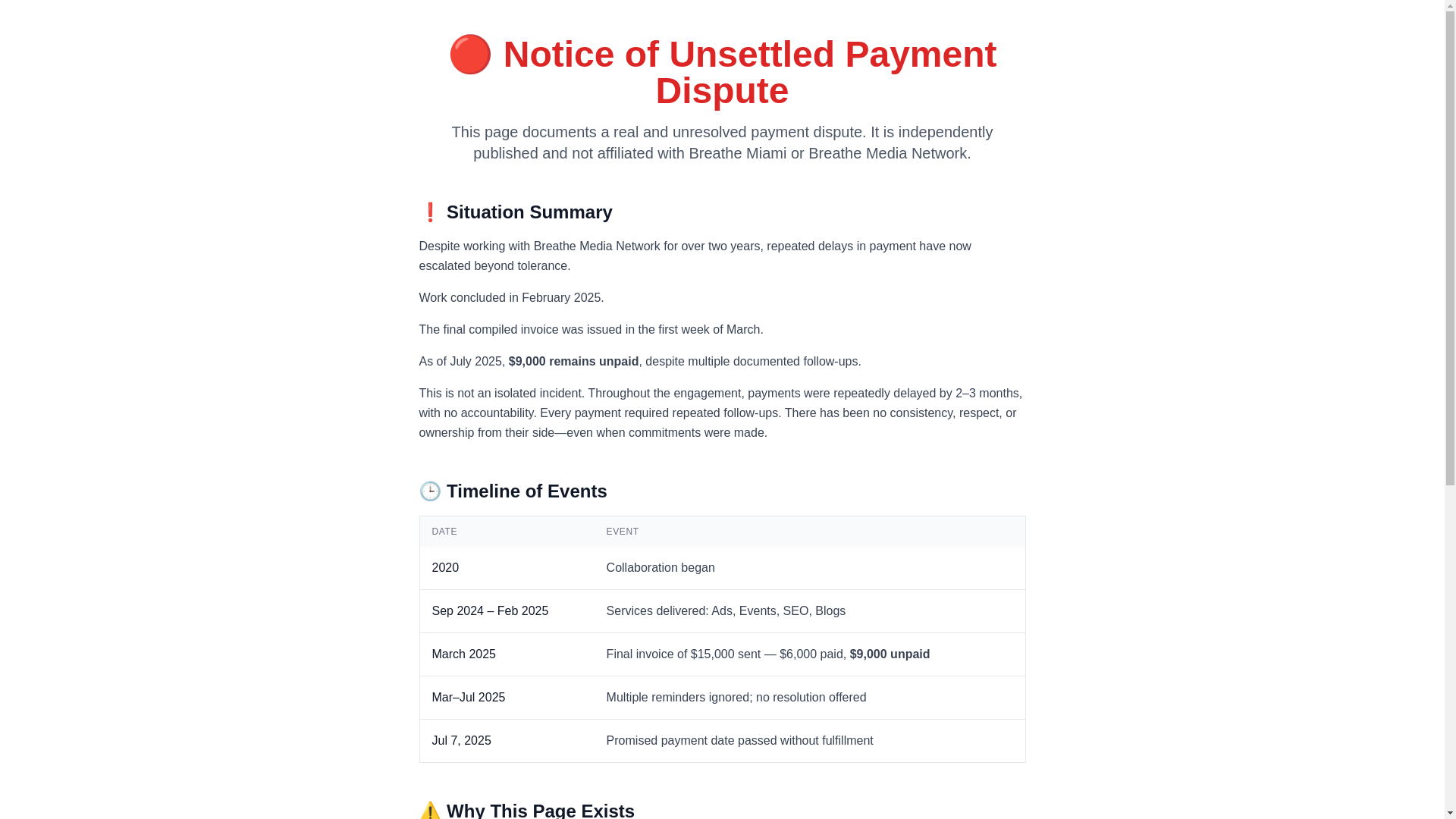 website screenshot of https://dispute.pages.dev/