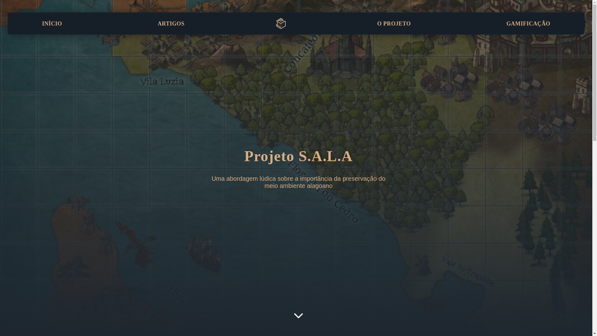website screenshot of https://projetosala.com.br/