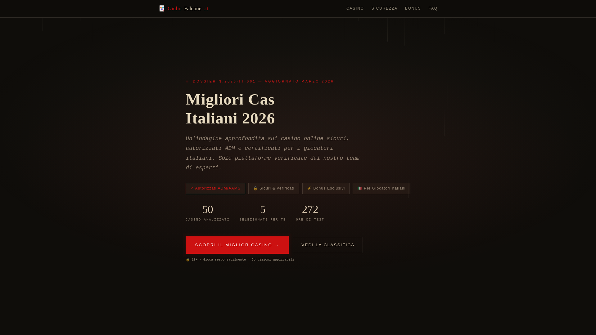 website screenshot of https://giuliofalcone-it.pages.dev/