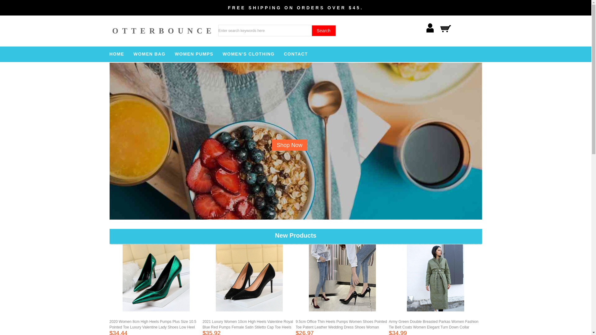 website screenshot of https://otterbounce.top/