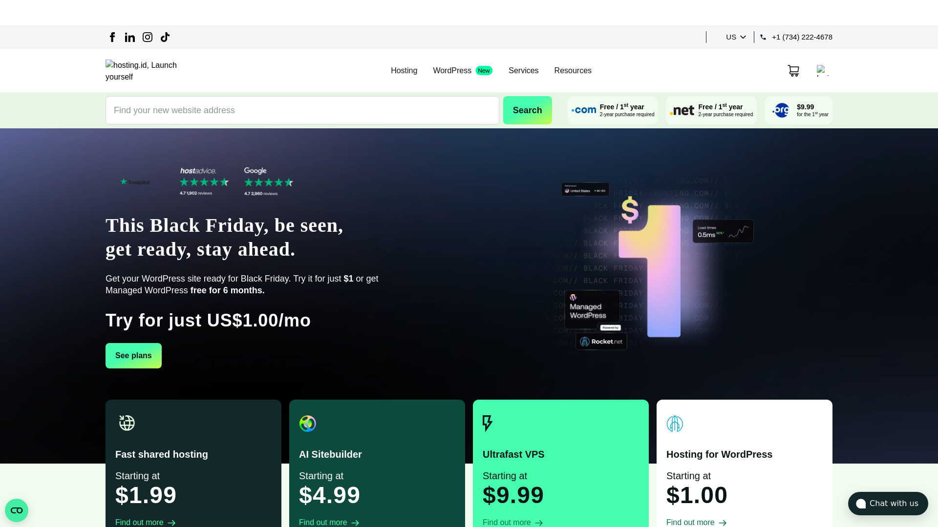 website screenshot of https://redirect-hosting.pages.dev/