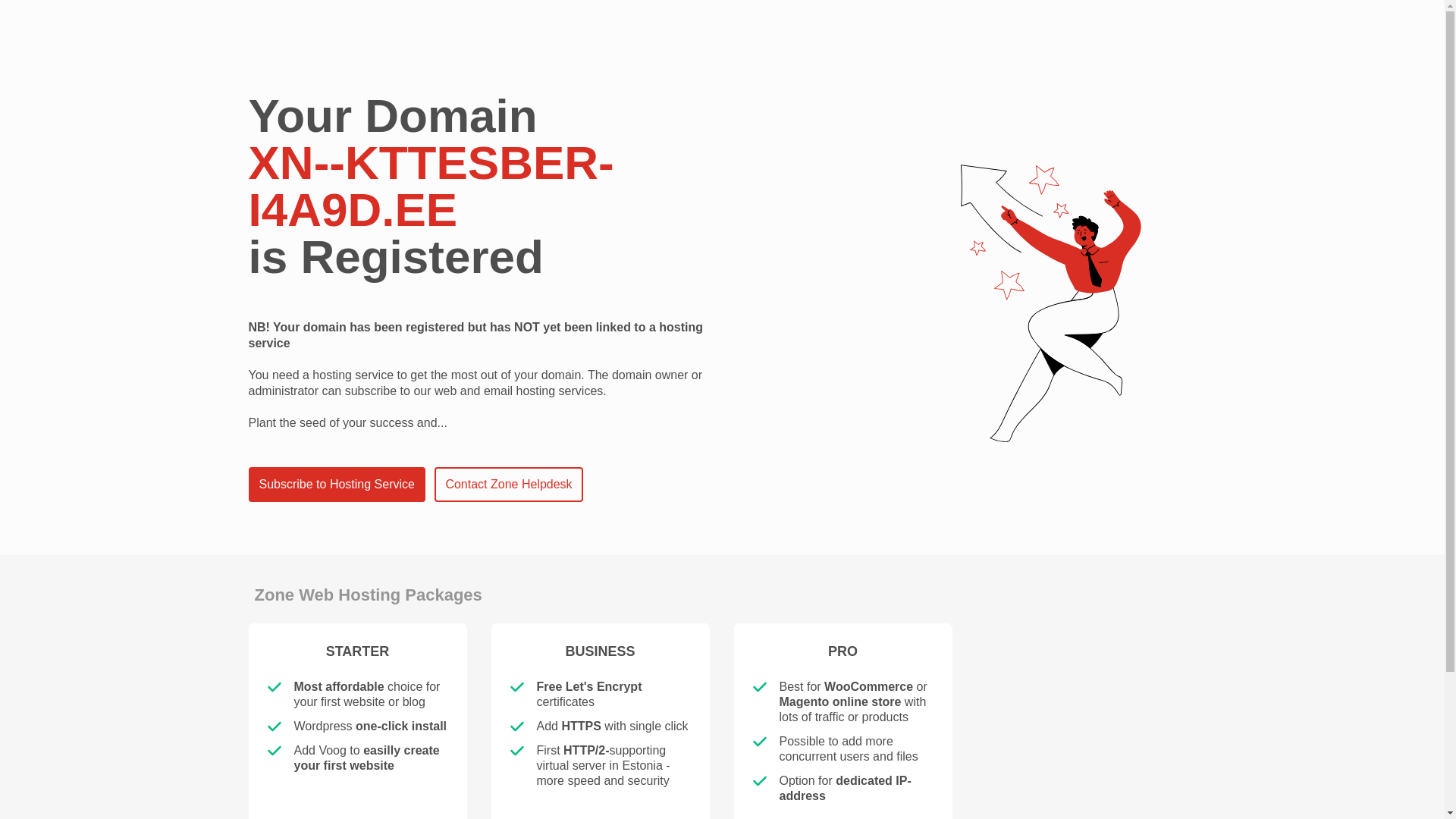 website screenshot of https://xn--kttesber-i4a9d.ee/