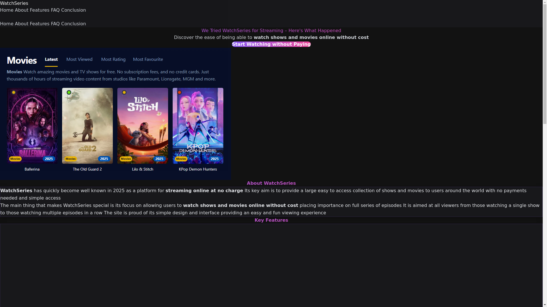 website screenshot of https://watchseries-a57q.pages.dev/