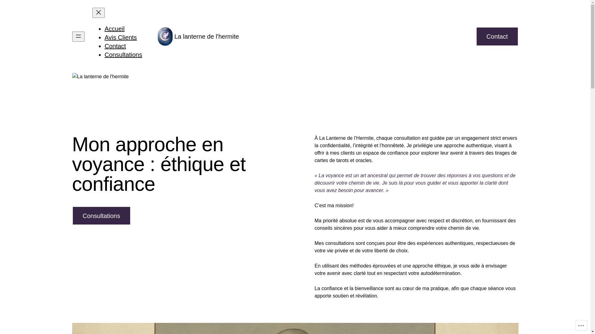 website screenshot of https://lalanternedelhermite09.com/