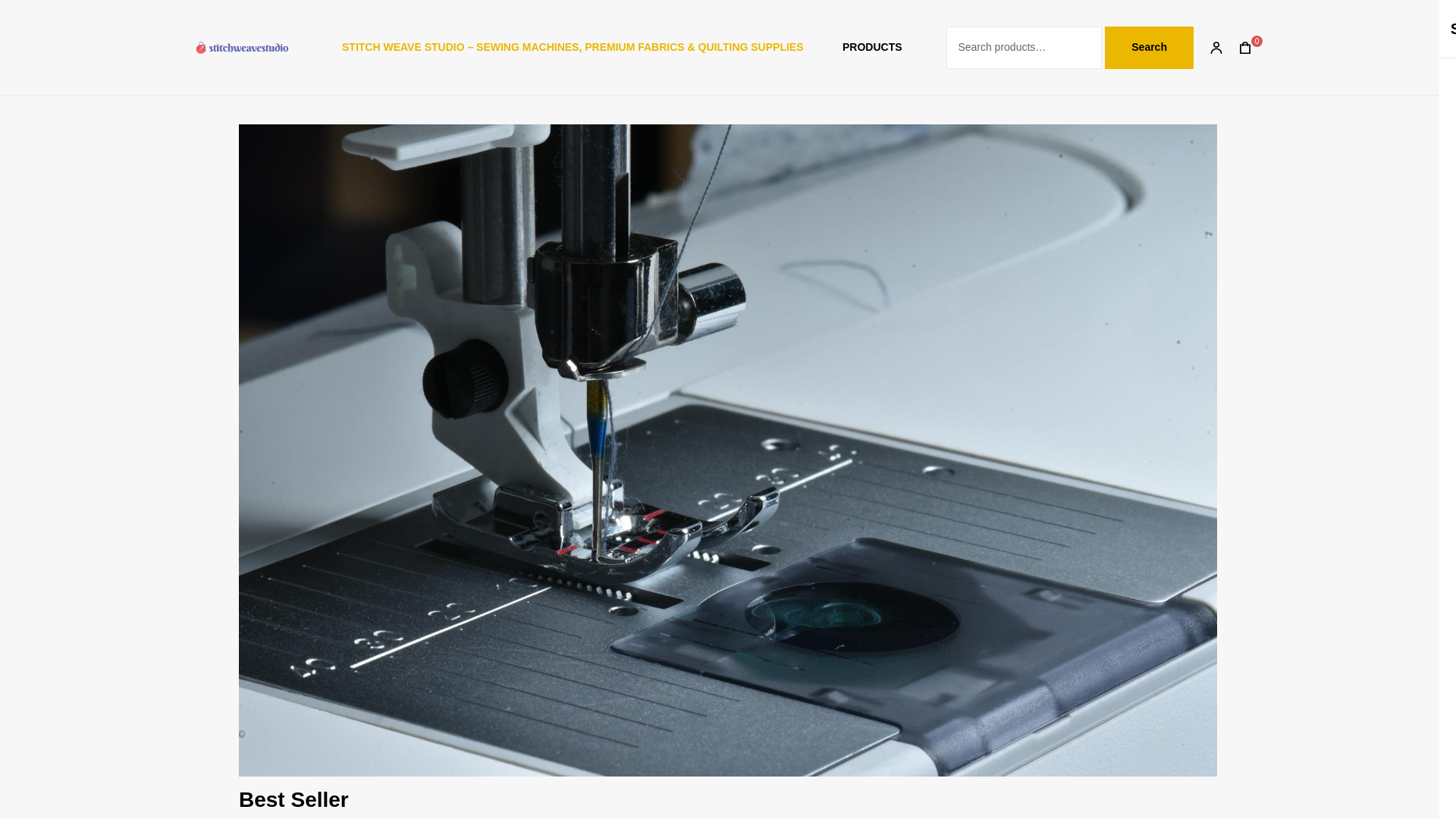 website screenshot of https://stitchweavestudio.com