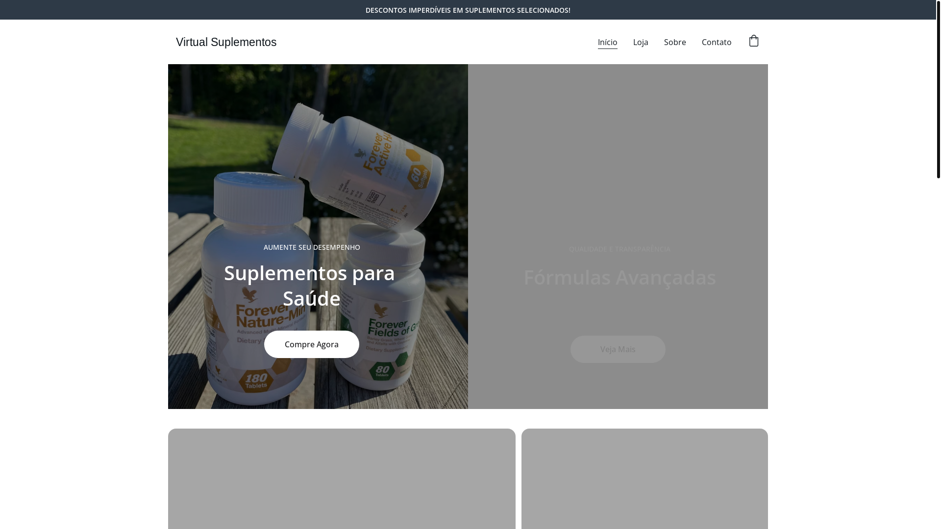 website screenshot of https://virtualsuplementos.online/