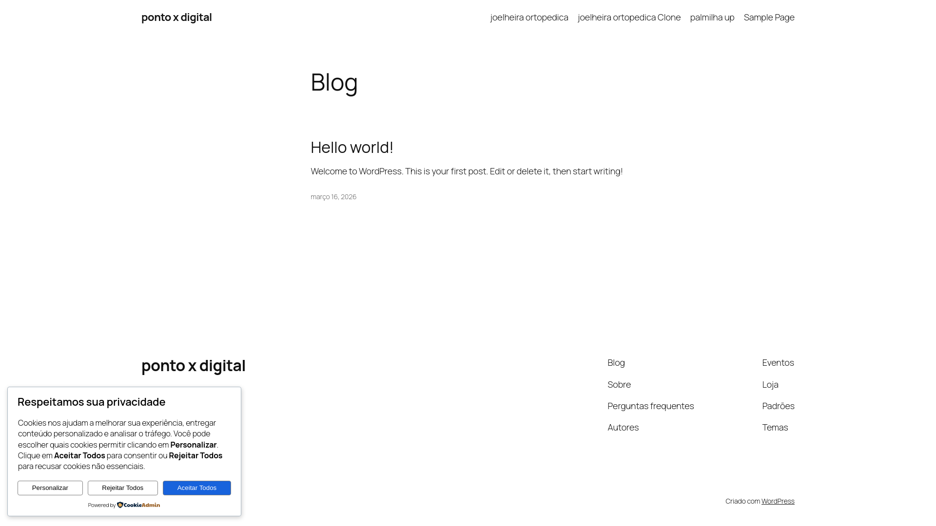 website screenshot of https://pontoxdigital.com/