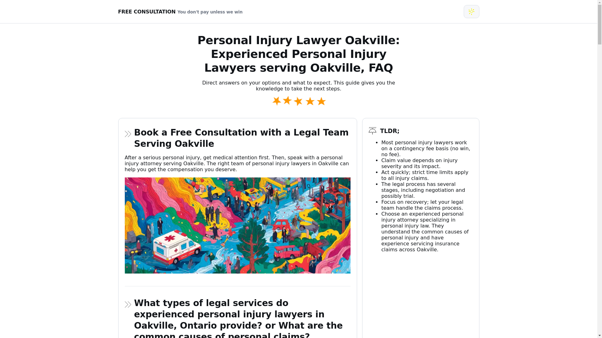 website screenshot of https://personalinjurylawyer-oakville.pages.dev/