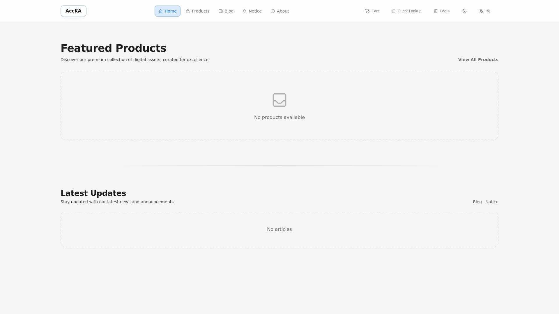 website screenshot of https://accka.com/