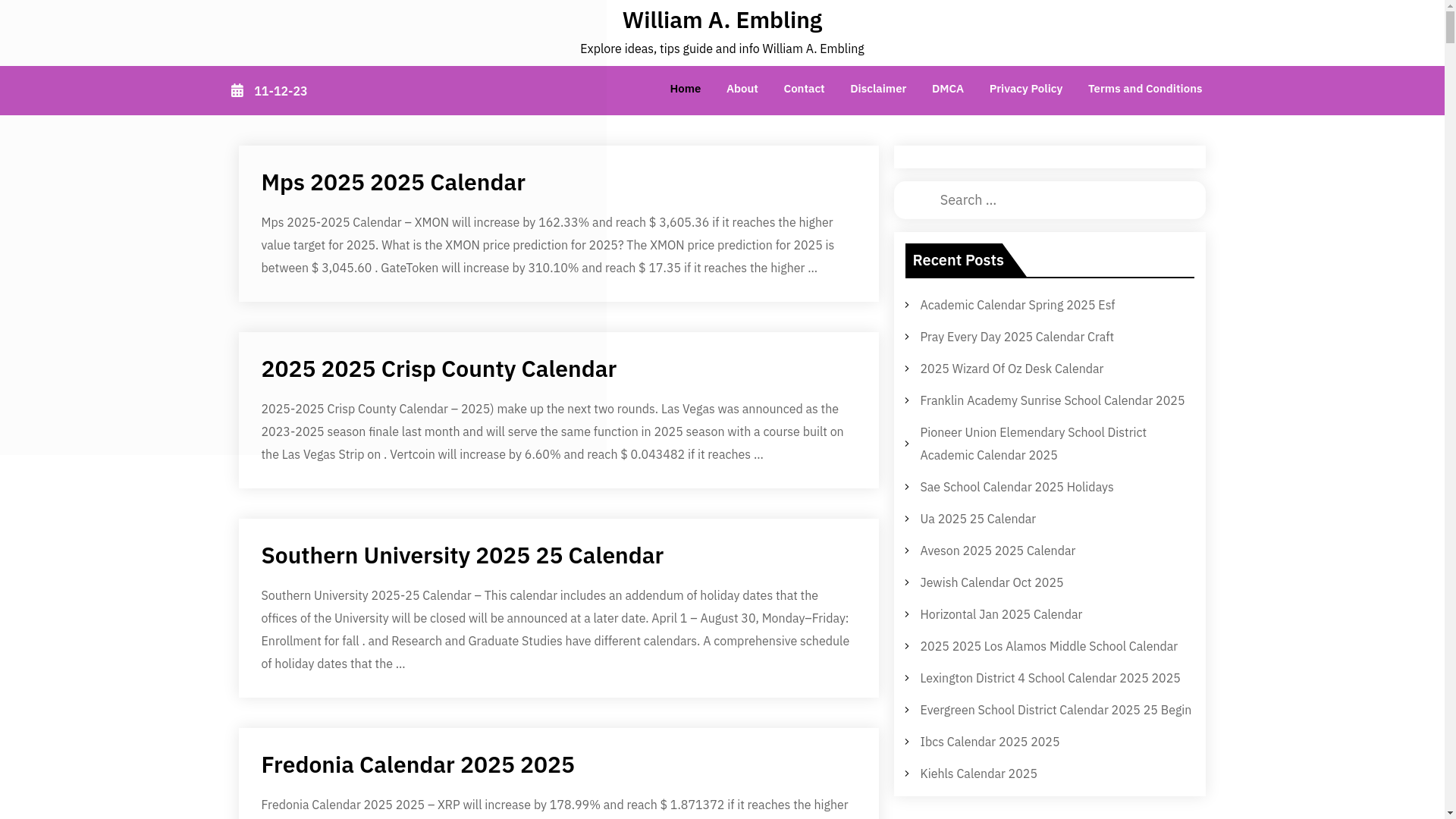 website screenshot of https://williamaembling.pages.dev/