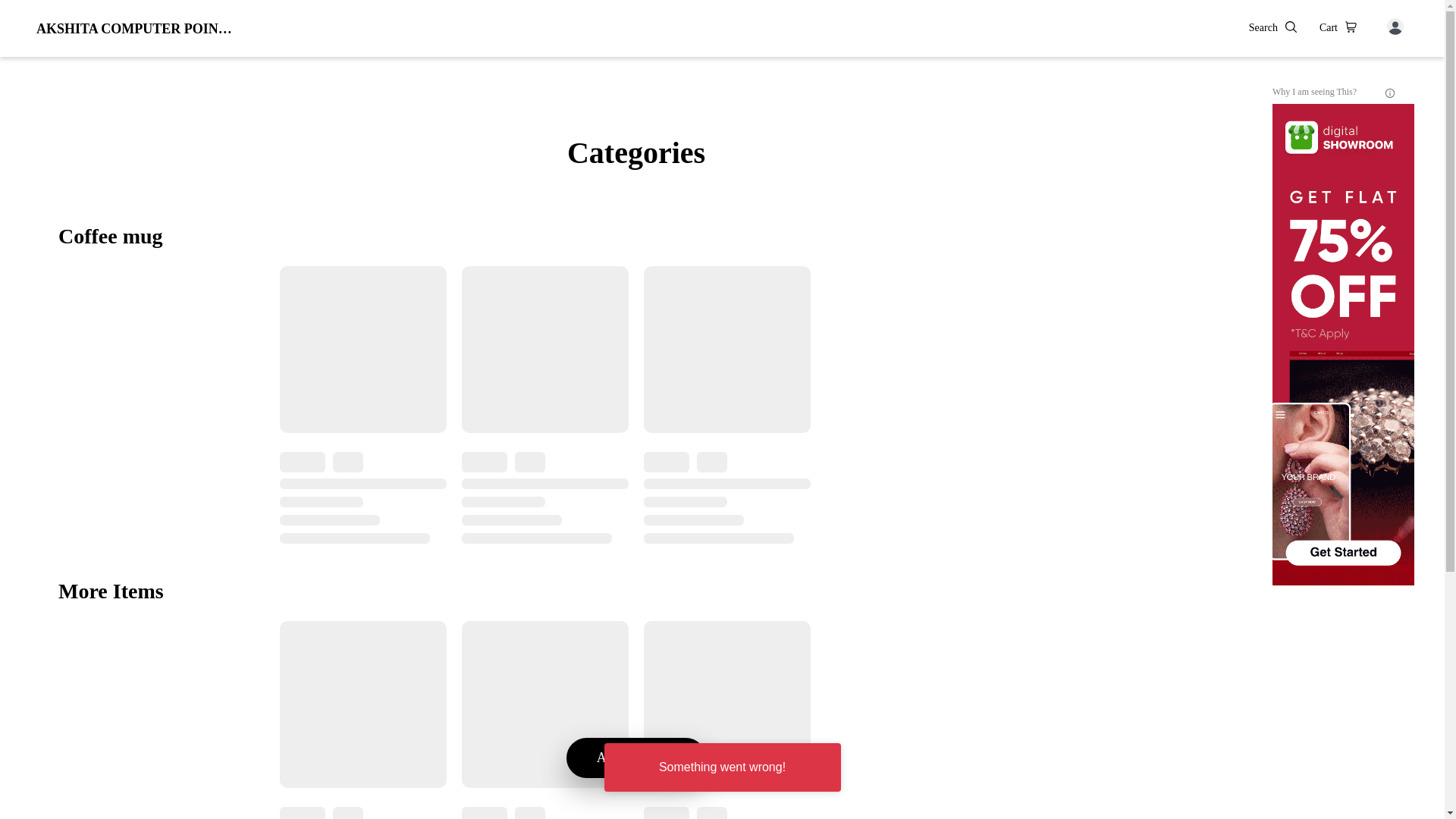 website screenshot of https://akshitacomputerpointandprinting.co.in/