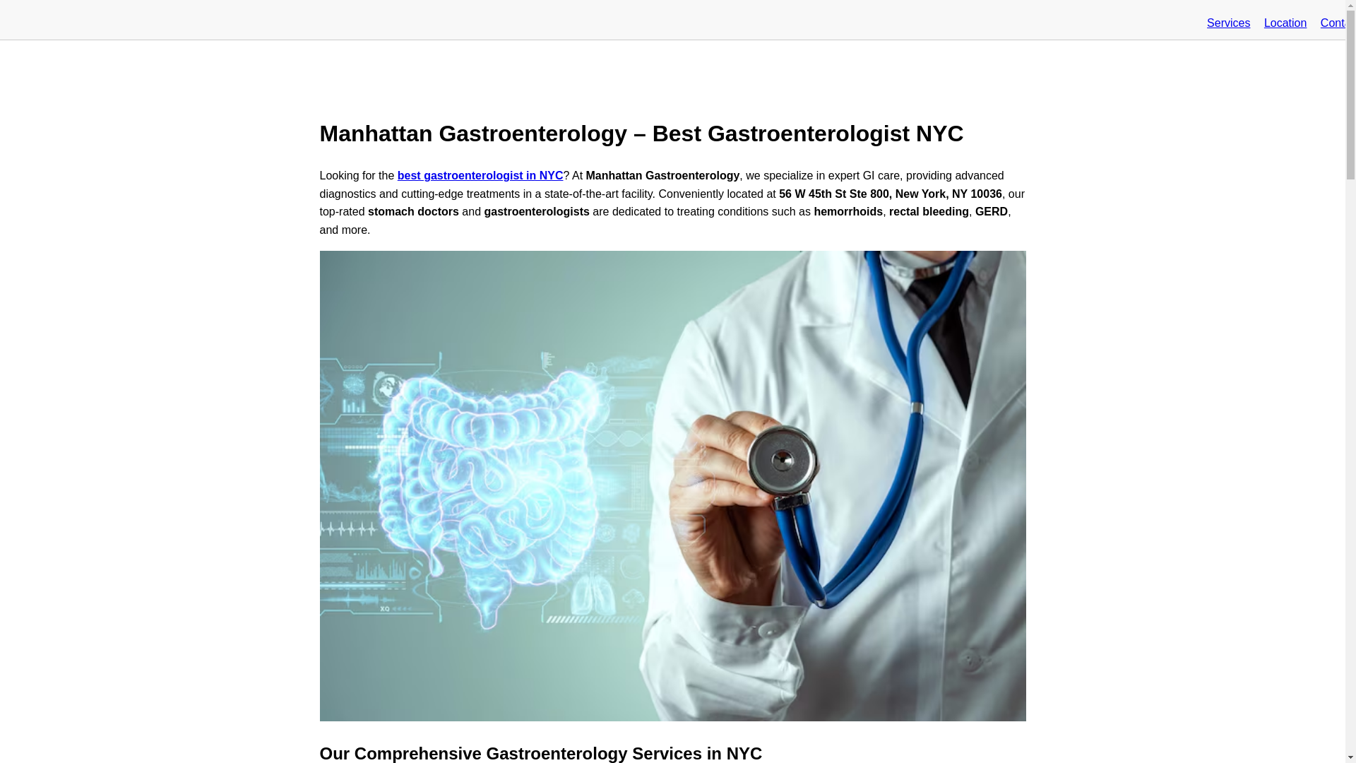 website screenshot of https://manhattangastroenterologybestgastroenterologistnyc.pages.dev/
