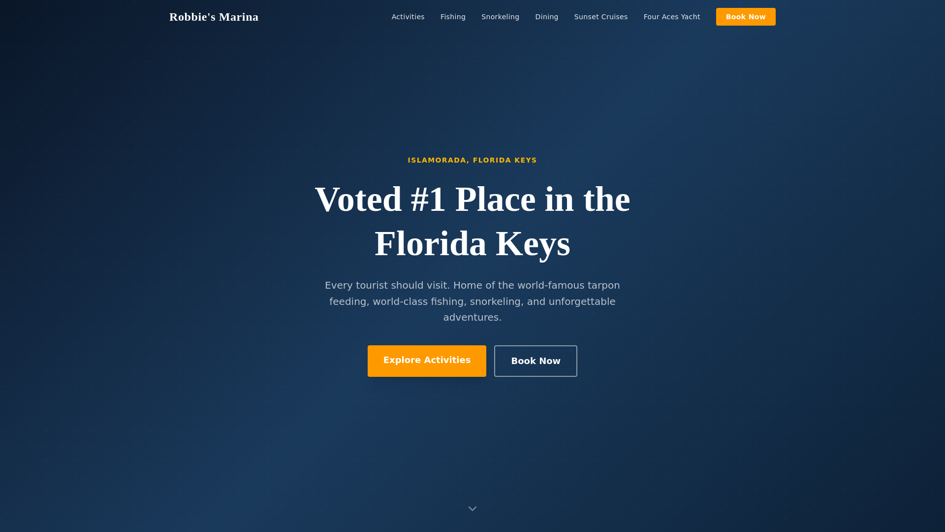 website screenshot of https://robbies-marina-web-project.pages.dev/