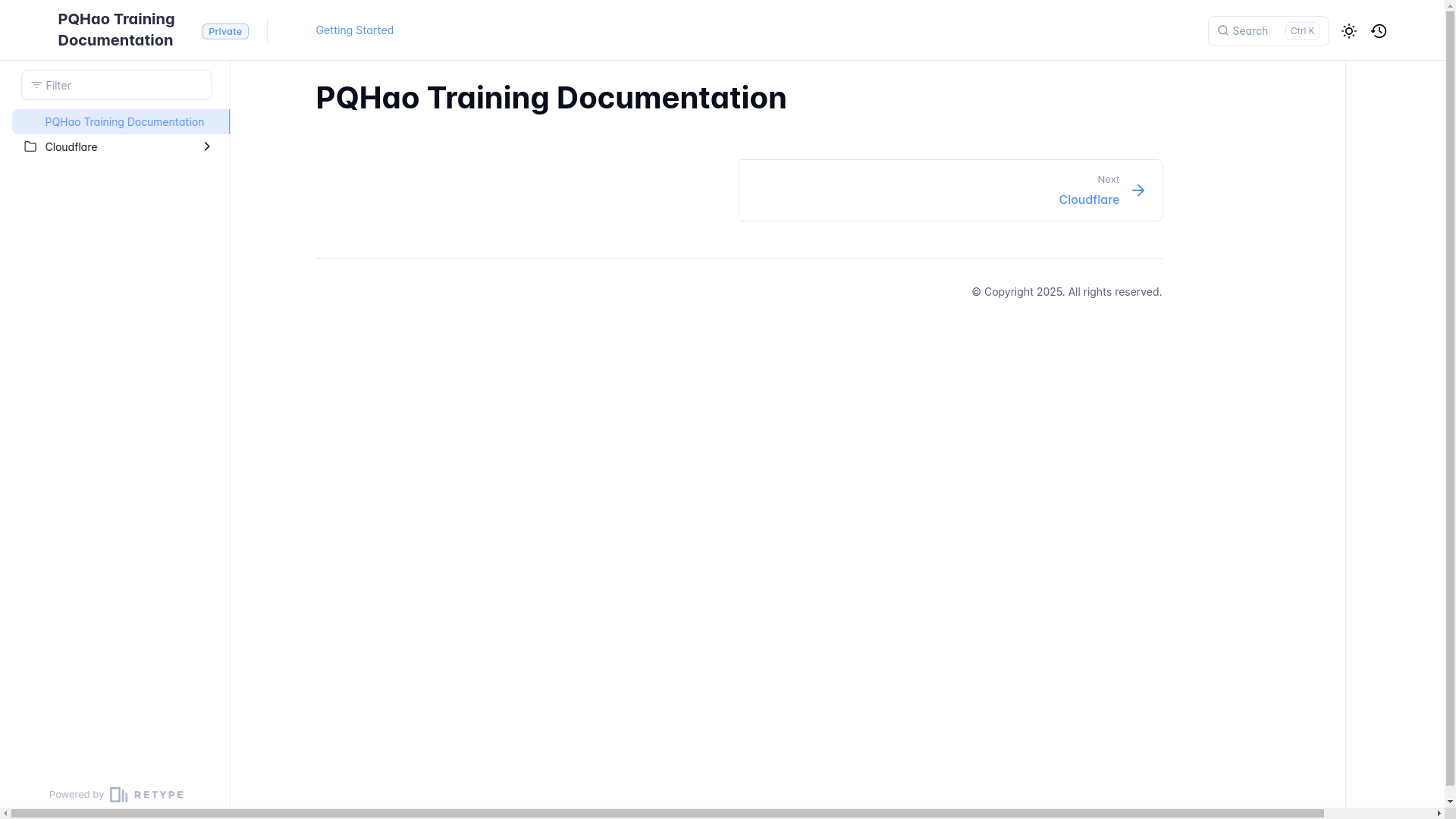 website screenshot of https://c-training-devops.pages.dev/