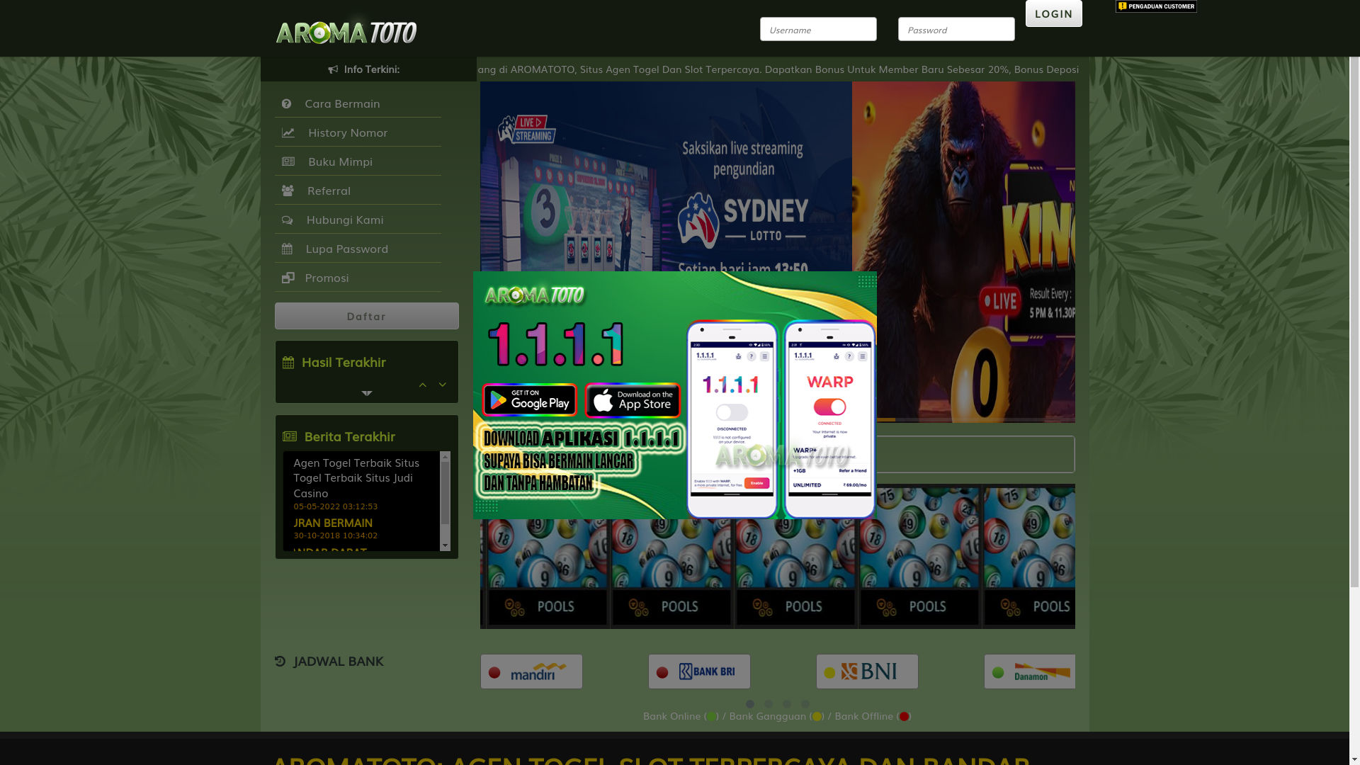 website screenshot of https://aromatotomove.com/