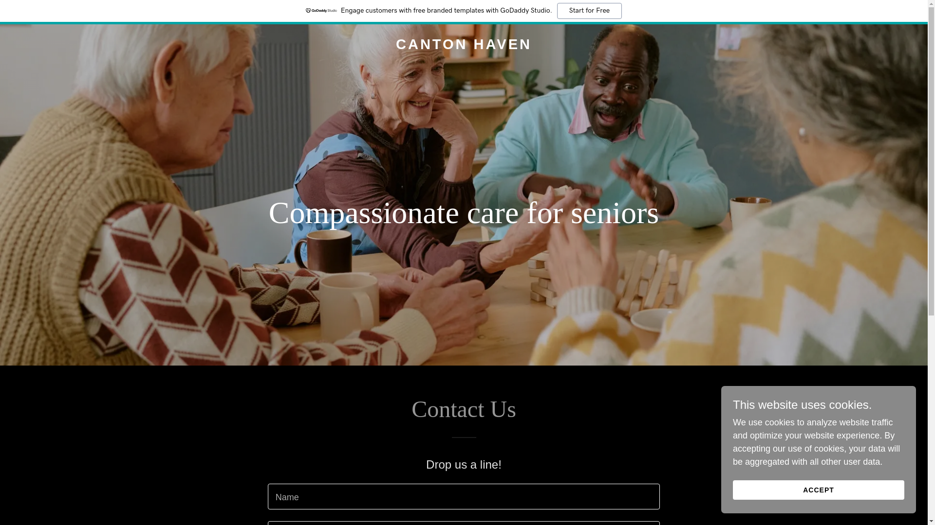 website screenshot of https://cantonhaven.com/