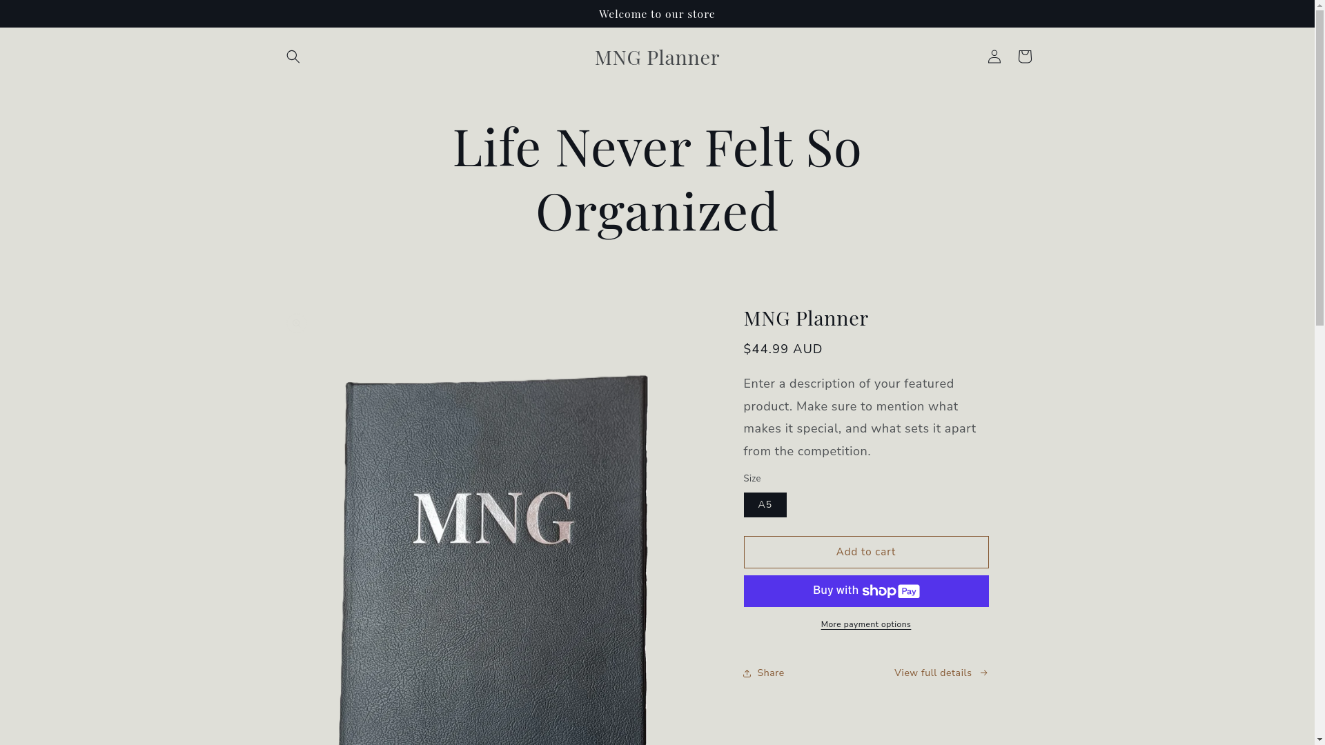 website screenshot of https://mngplanner.com/