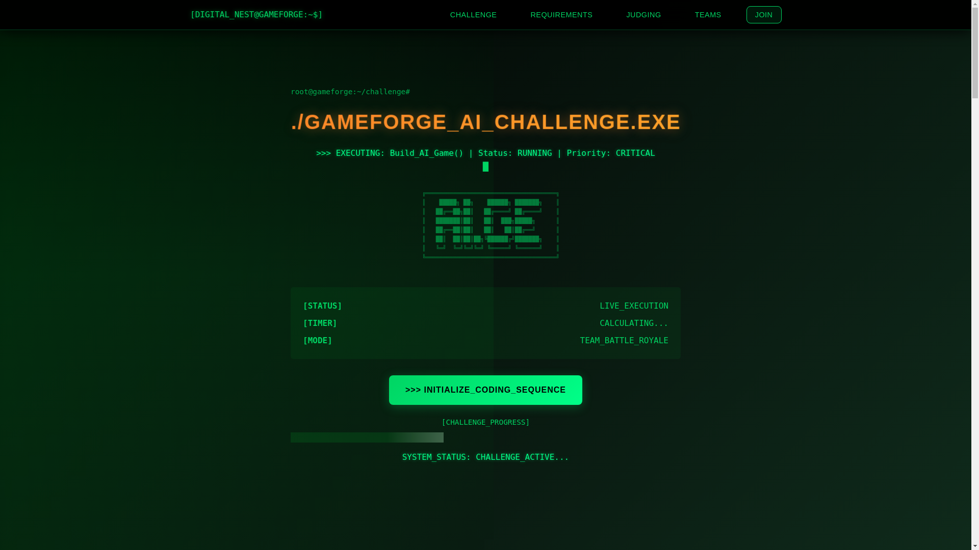 website screenshot of https://bizznesthackathon.pages.dev/