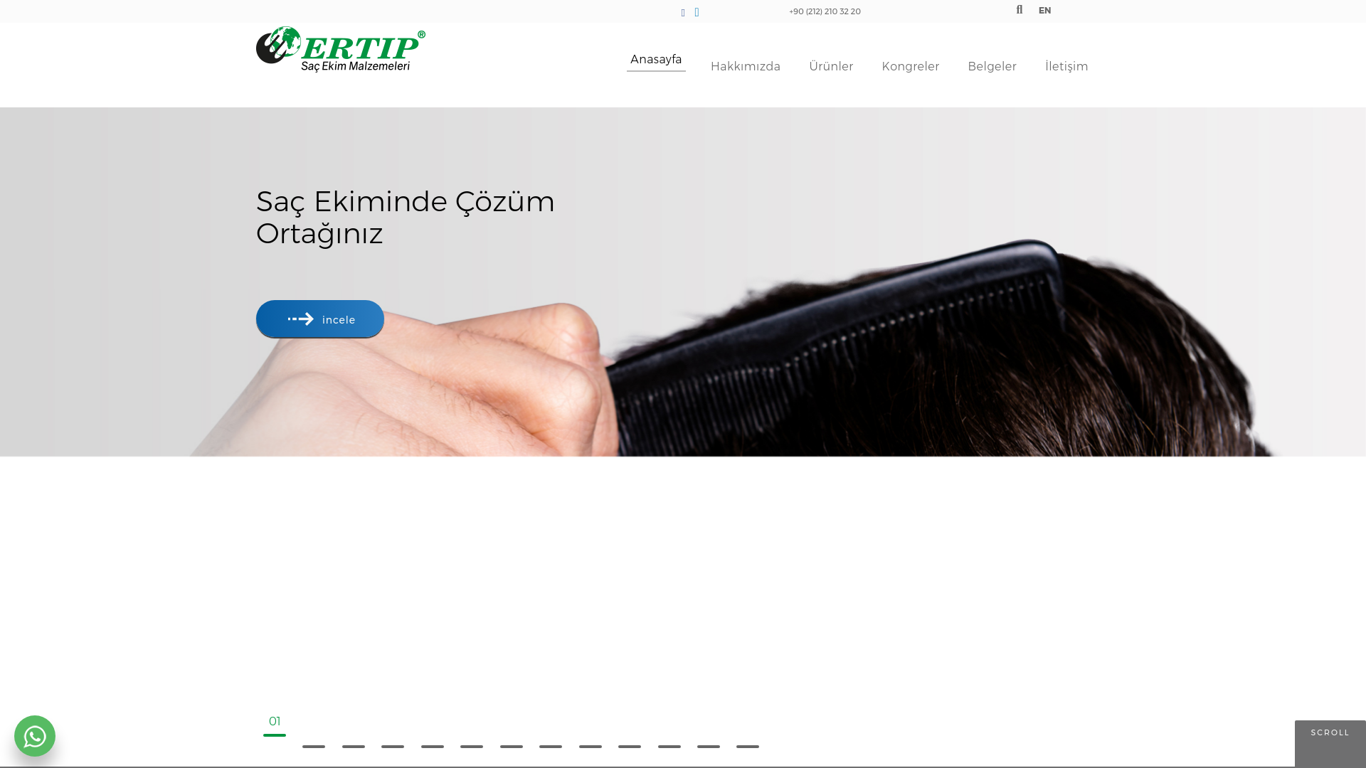 website screenshot of https://kasekimmalzemeleri.com/